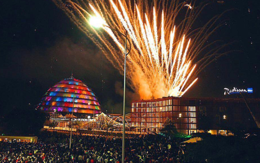 Kigali New Year Countdown 2018 (Photo source- Cedric Kagimbanyi) by Rwanda Events Group