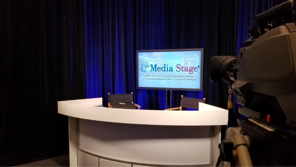 Media Stage live streaming studio in Sunrise, FL
