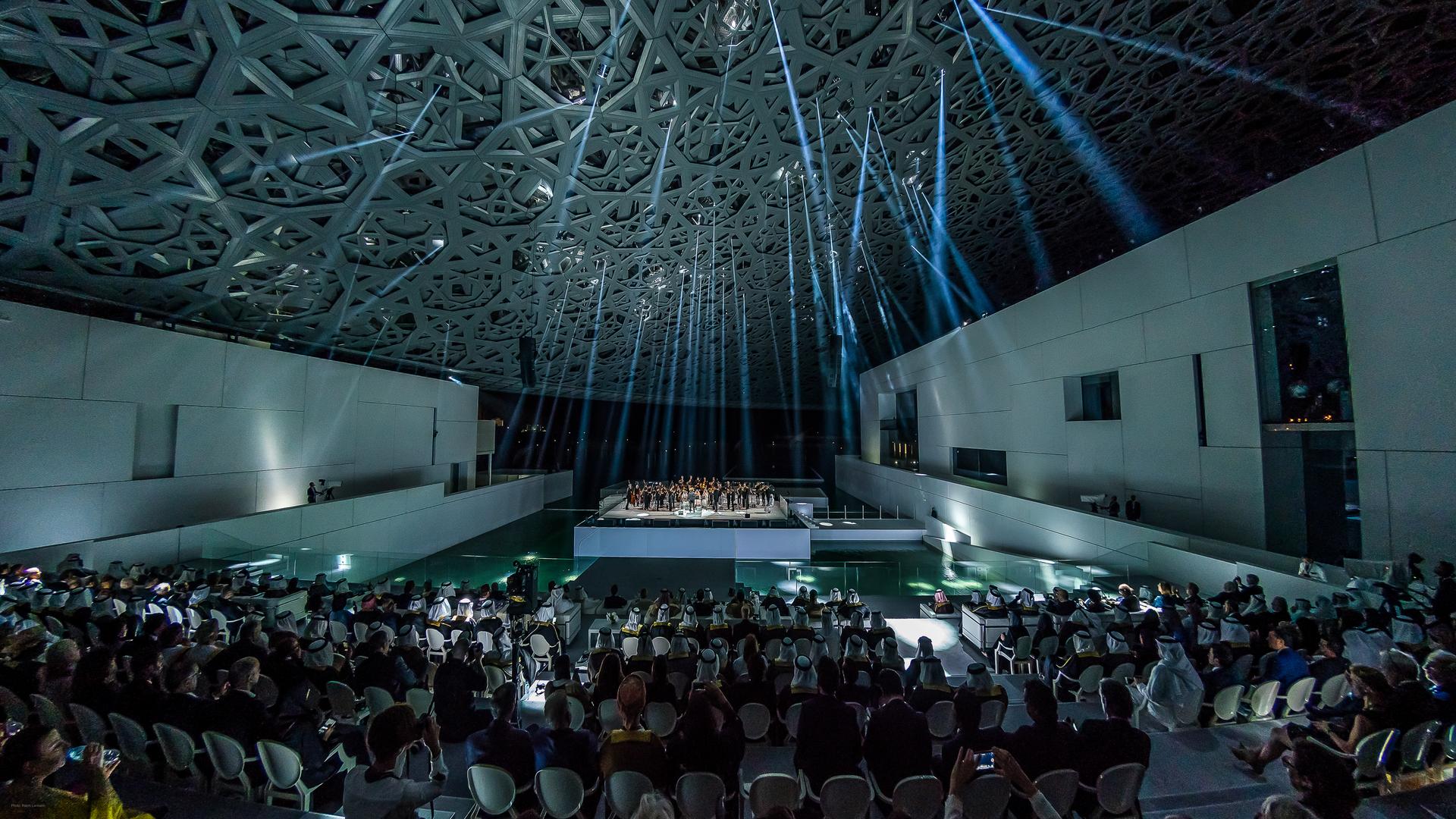Neumann&Müller Event Technology LLC - The Louvre Abu Dhabi Opening - Photo by Ralph Larmann