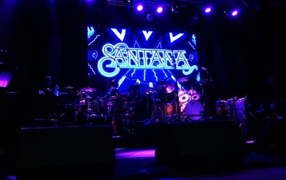 Santana concert by VCI Event Technology